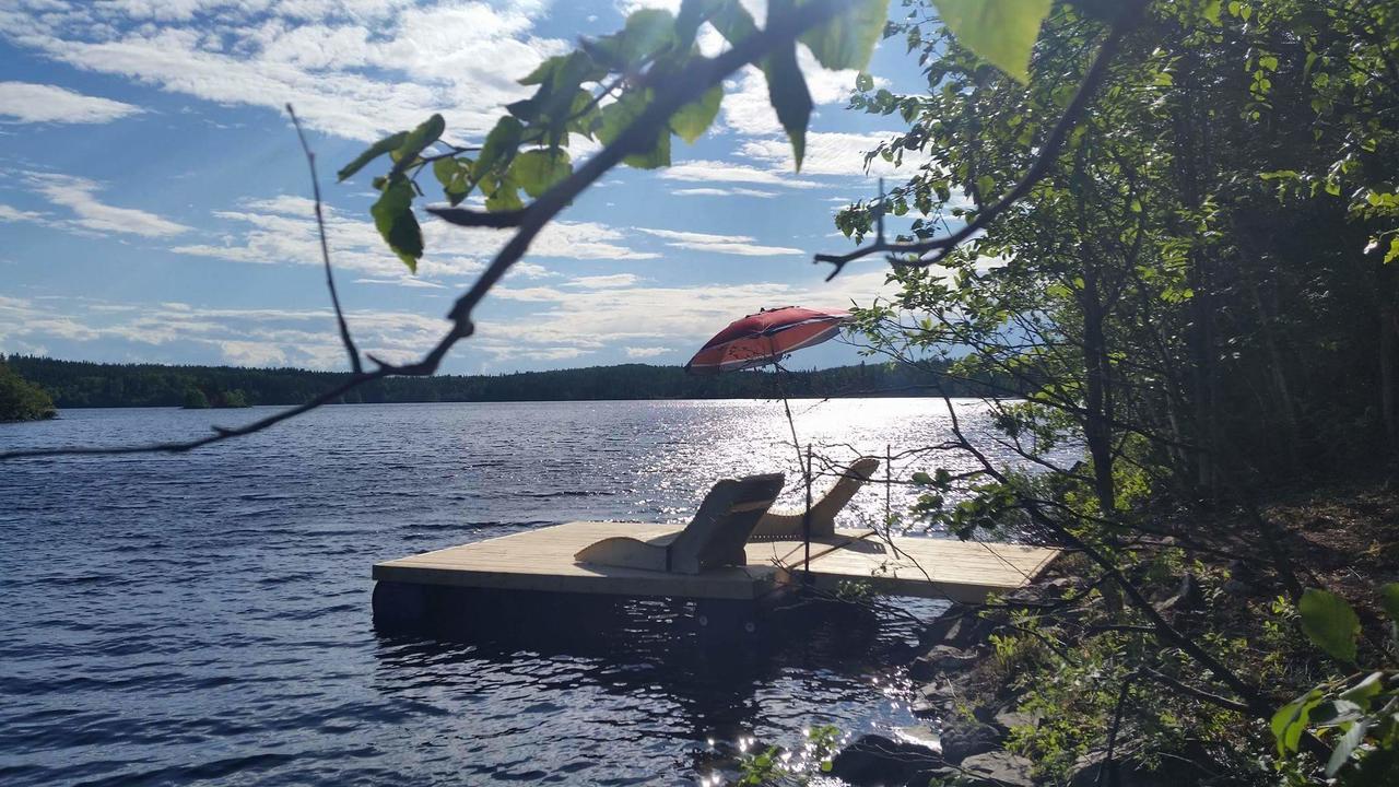 Residence Touristique Lodge Des Bois Saint-Félix-d'Otis エクステリア 写真