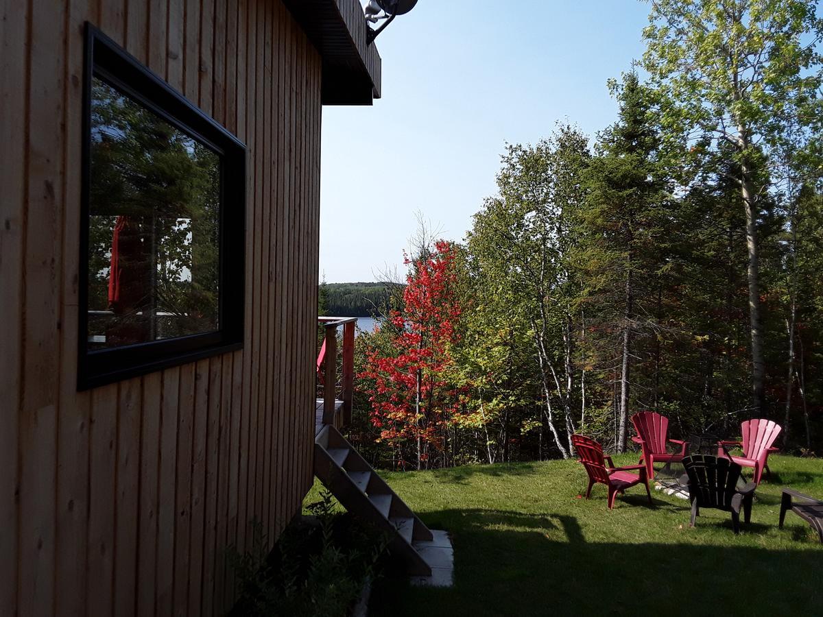 Residence Touristique Lodge Des Bois Saint-Félix-d'Otis エクステリア 写真
