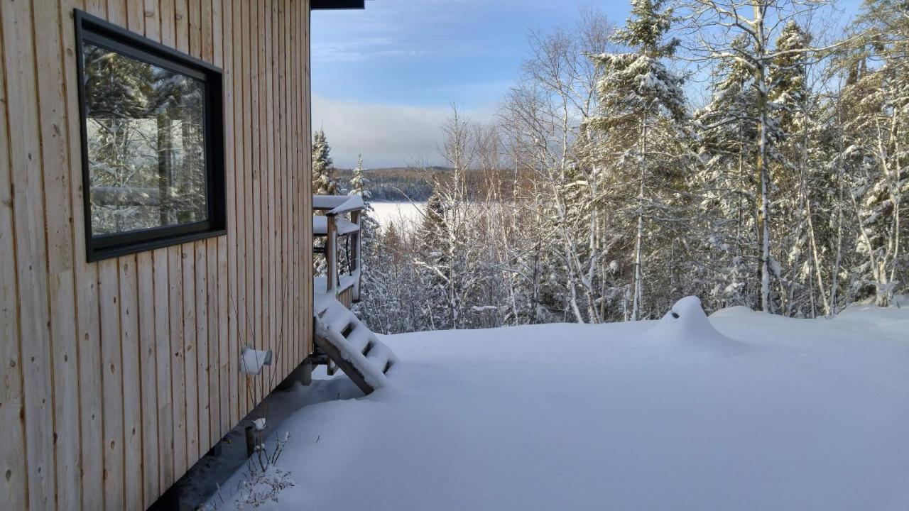 Residence Touristique Lodge Des Bois Saint-Félix-d'Otis エクステリア 写真
